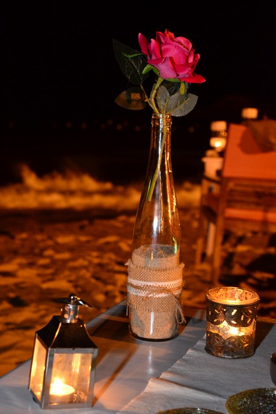 Romantic Beach Dinner at Edde Sands
